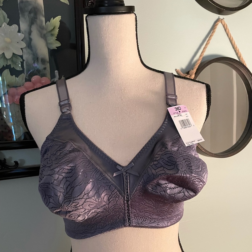 Bali Bra 36D Gray